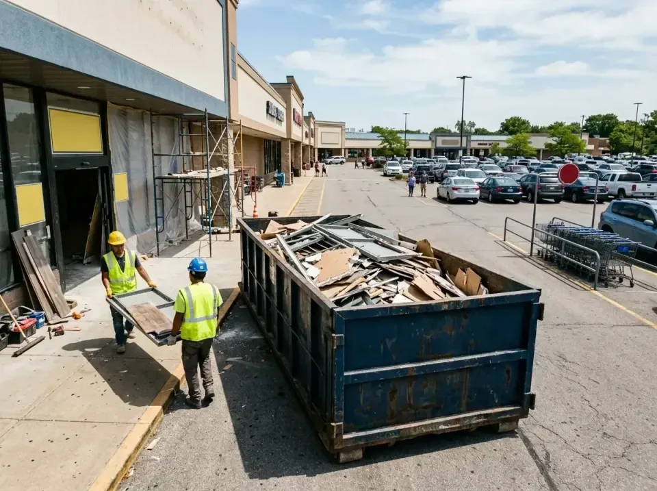 retail-store-renovation-debris-003 — frequently asked questions, Roll-off Dumpster Rentals in Tallmadge, OH